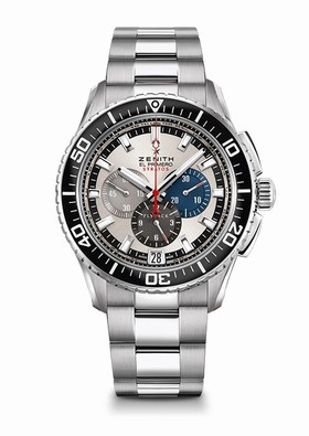 Zenith El Primero Stratos Flyback Tribute to Felix Baumgartner Bracelet (03.2066.405/69.M2060)