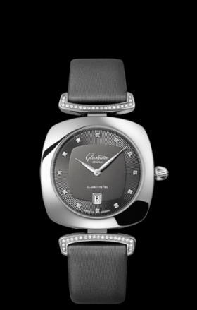 Glashutte Original Pavonina Steel Grey Diamond Lug (1-03-01-06-12-02)