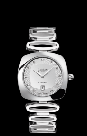 Glashutte Original Pavonina Steel Silver Diamond Bracelet (1-03-01-10-12-14)
