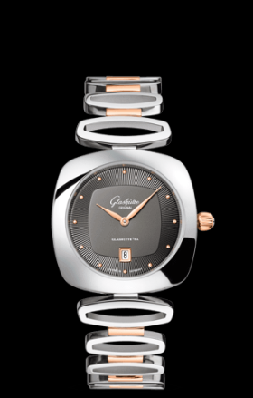 Glashutte Original Pavonina Bicolor Grey Bracelet (1-03-01-27-06-14)