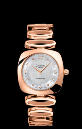 Glashutte Original Pavonina Gold MOP Bracelet Arab (1-03-02-04-05-14)