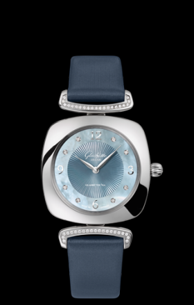 Glashutte Original Pavonina Steel MOP Diamond Lug Arab (1-03-02-06-12-34)