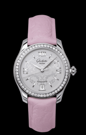 Glashutte Original Lady Serenade Pink Diamond Bezel Clasp (1-39-22-03-22-04)