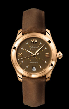 Glashutte Original Lady Serenade Gold Brown Index Line (1-39-22-13-01-44)