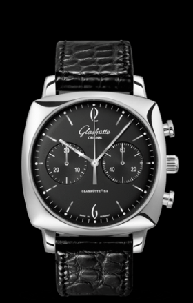 Glashutte Original Sixties Square Chronograph Black (1-39-34-02-32-04)