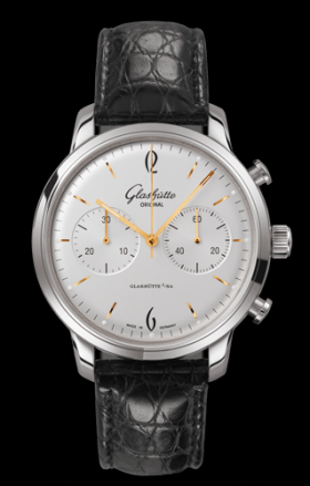 Glashutte Original Sixties Chronograph Silver (1-39-34-03-22-04)