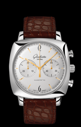 Glashutte Original Sixties Square Chronograph Silver (1-39-34-03-32-04)