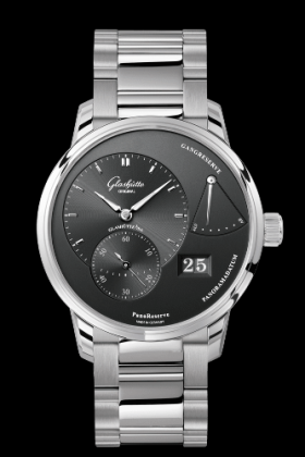 Glashutte Original PanoReserve Stainless Steel Grey Bracelet (1-65-01-23-12-24)