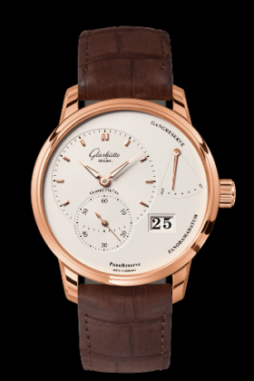 Glashutte Original PanoReserve Red Gold Nubuck (1-65-01-25-15-05)