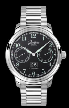 Glashutte Original Senator Observer Black (100-14-07-02-70)