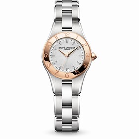 Baume & Mercier Linea 27mm Quartz Red Gold Bezel (10014)