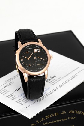 A. Lange & Sohne Lange 1 Pink Gold Black (101.031)