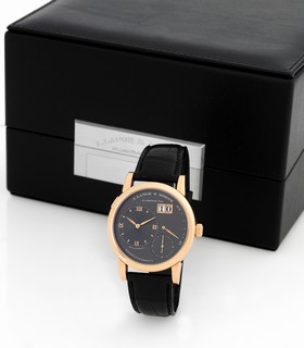 A. Lange & Sohne Lange 1 Pink Gold Grey (101.033)