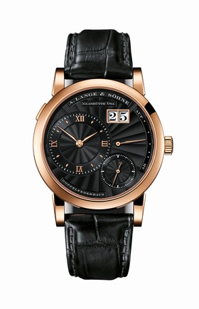A. Lange & Sohne Lange 1 20th Anniversary Pink Gold Black (101.065)