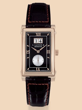 A. Lange & Sohne Cabaret Pink Gold Black / Silver (107.031)