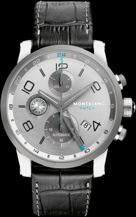 Montblanc TimeWalker Chrono Voyager UTC Steel (107339)