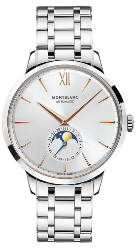 Montblanc Heritage Spirit Moonphase 41mm Stainless Steel Bracelet (111621)