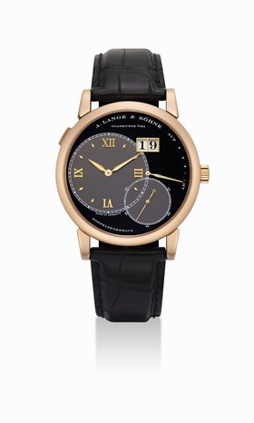 A. Lange & Sohne Grand Lange 1 Pink Gold / Black & Grey (115.031)