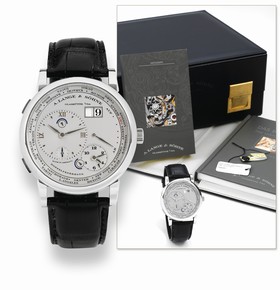 A. Lange & Sohne Lange 1 TimezonePlatinum (116.025)