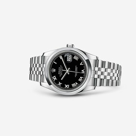 Rolex Datejust 36 Jubilee Black Roman (116200-0094)