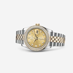 Rolex Datejust 36 Rolesor Diamond Computer Diamonds (116243-0004)