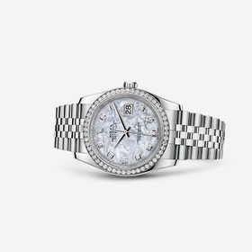 Rolex Datejust 36 Diamond White MOP Diamonds (116244-0011)