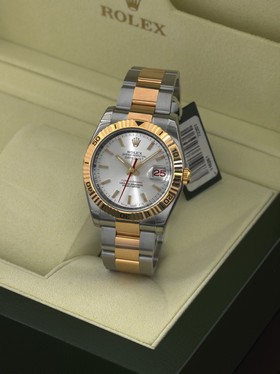 Rolex Datejust Turn-O-Graph 116261 Silver (116261 Silver)