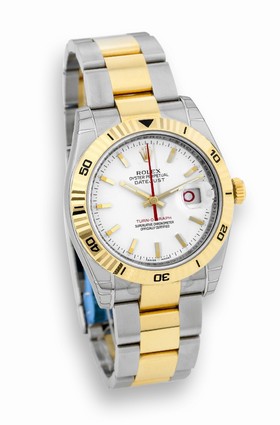 Rolex Datejust Turn-O-Graph 116263 White (116263 White)