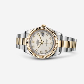 Rolex Datejust II Rolesor Ivory Diamonds (116333-0008)