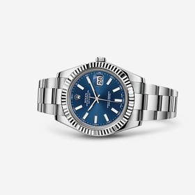 Rolex Datejust II Fluted Blue (116334-0005)