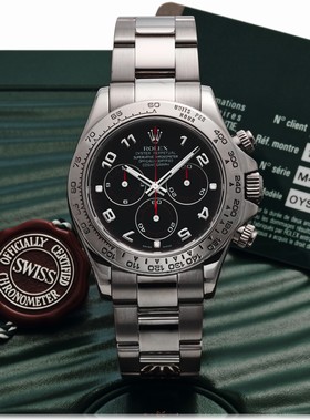 Rolex Daytona White Gold Black Racing (116509-0036)