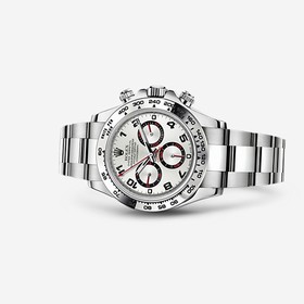 Rolex Daytona White Gold Silver Racing (116509-0037)