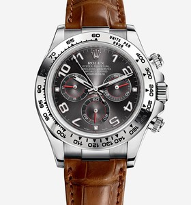 Rolex Daytona White Gold Strap Grey (116519-0163)