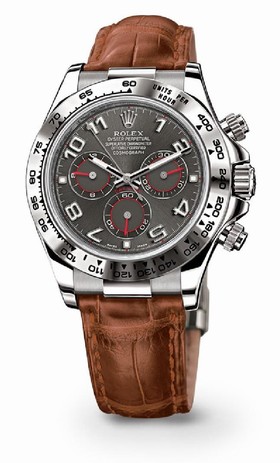 Rolex Daytona White Gold Strap Grey (116519-0163)