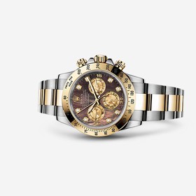 Rolex Daytona Rolesor Black Mother of Pearl (116523-0047)