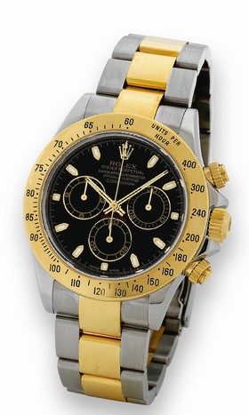 Rolex Daytona Rolesor Black (116523-0039)