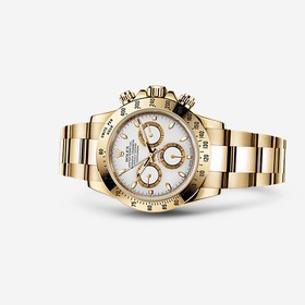 Rolex Daytona Yellow Gold White (116528-0042)