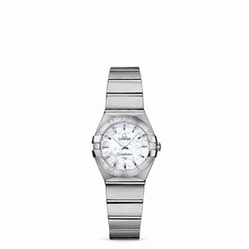 Omega Constellation 24mm Quartz Brushed MOP (123.10.24.60.05.001)