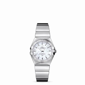 Omega Constellation 27mm Quartz Polished MOP (123.10.27.60.05.002)