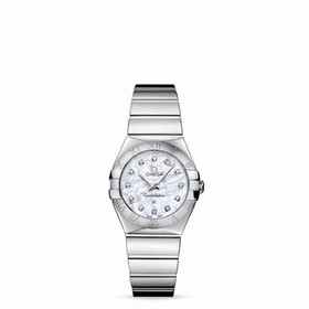 Omega Constellation 27mm Quartz Polished MOP (123.10.27.60.55.002)