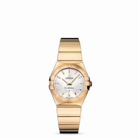 Omega Constellation 27mm Quartz Polished Yellow Gold (123.50.27.60.02.004)