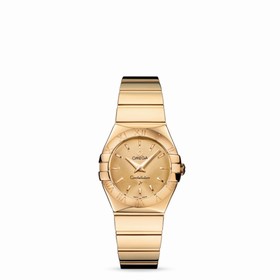Omega Constellation 27mm Quartz Polished Yellow Gold (123.50.27.60.08.002)