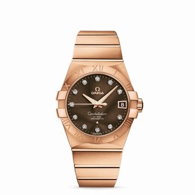 Omega Constellation 38mm Co-Axial Brushed (123.50.38.21.63.001)