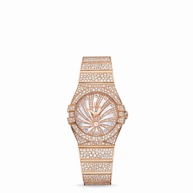 Omega Constellation 27mm Luxury Edition Quartz Full Set (123.55.27.60.55.009)