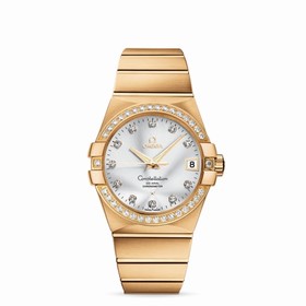 Omega Constellation 38mm Co-Axial Brushed (123.55.38.21.52.002)