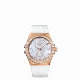 Omega Constellation 35mm Small Seconds Co-Axial Red Gold / MOP (123.58.35.20.55.001)