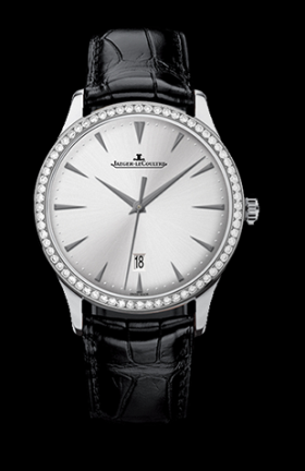Jaeger-LeCoultre Master Ultra Thin Date White Gold Diamond (1283501)