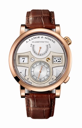 A. Lange & Sohne Zeitwerk Striking Time Pink Gold (145.032)