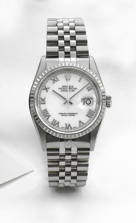 Rolex Datejust 16220 White Roman (16220 White Roman)