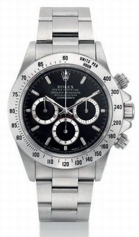 Rolex Daytona Zenith Stainless Steel Black (16520 Black)